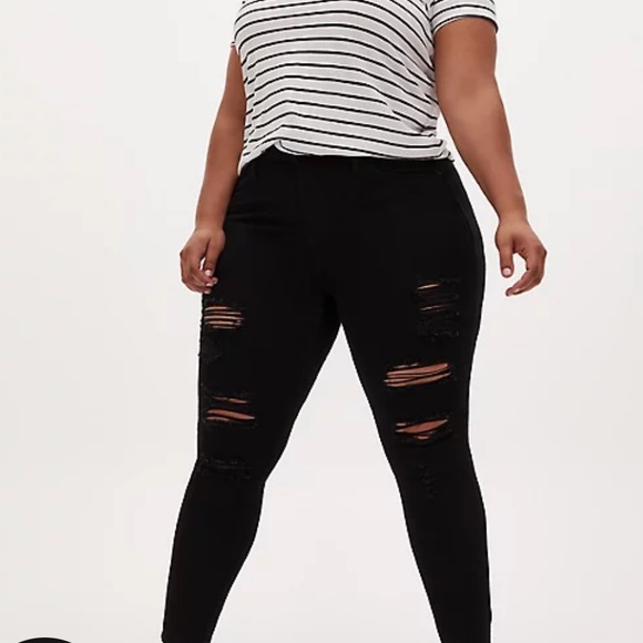 Sky High Skinny Premium Stretch High-Rise Jean - Picture 5 of 6